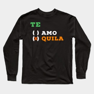 Funny Tequila Cinco de Mayo Long Sleeve T-Shirt